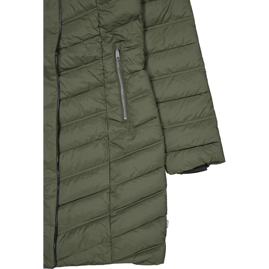 Erica Reco Jacket Dark Olive