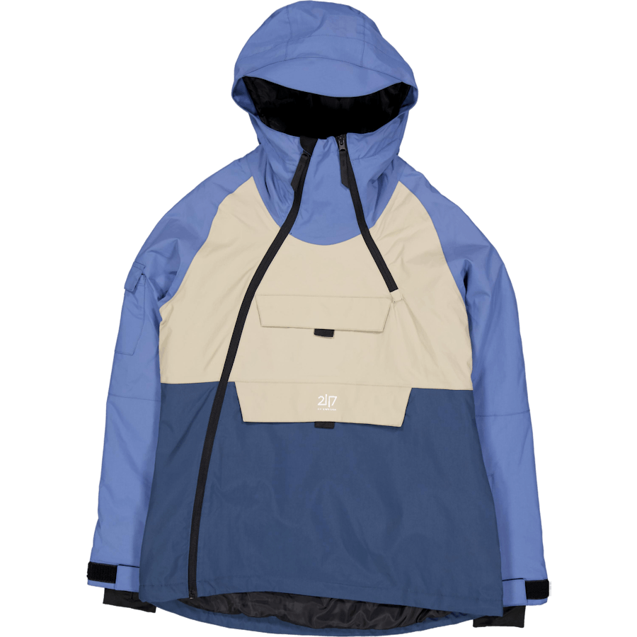 Women’S Light Padded Ski Jacket Nelkerim Dusty Blue