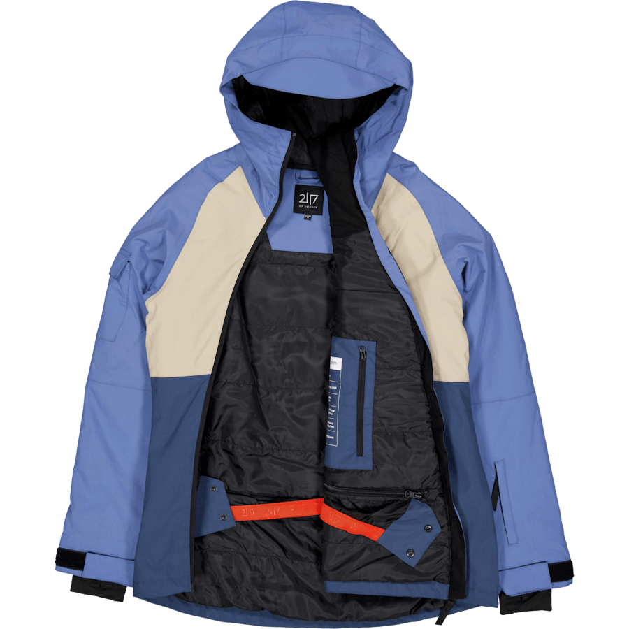 Women’S Light Padded Ski Jacket Nelkerim Dusty Blue