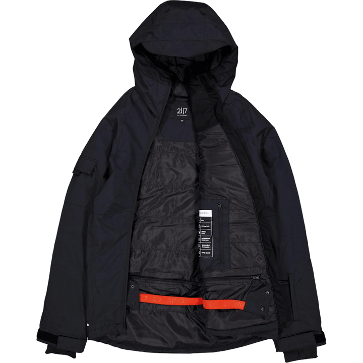 Men’S Light Padded Ski Jacket Nelkerim Black