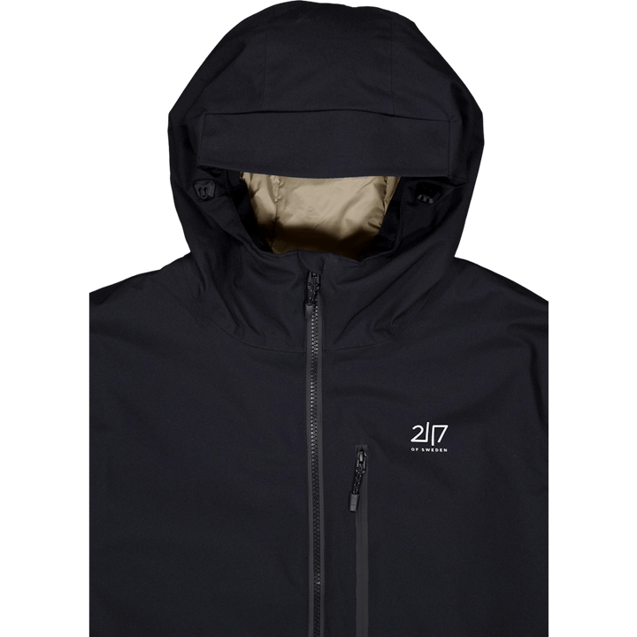 Men’S Light Padded Ski Jacket Kabo Black