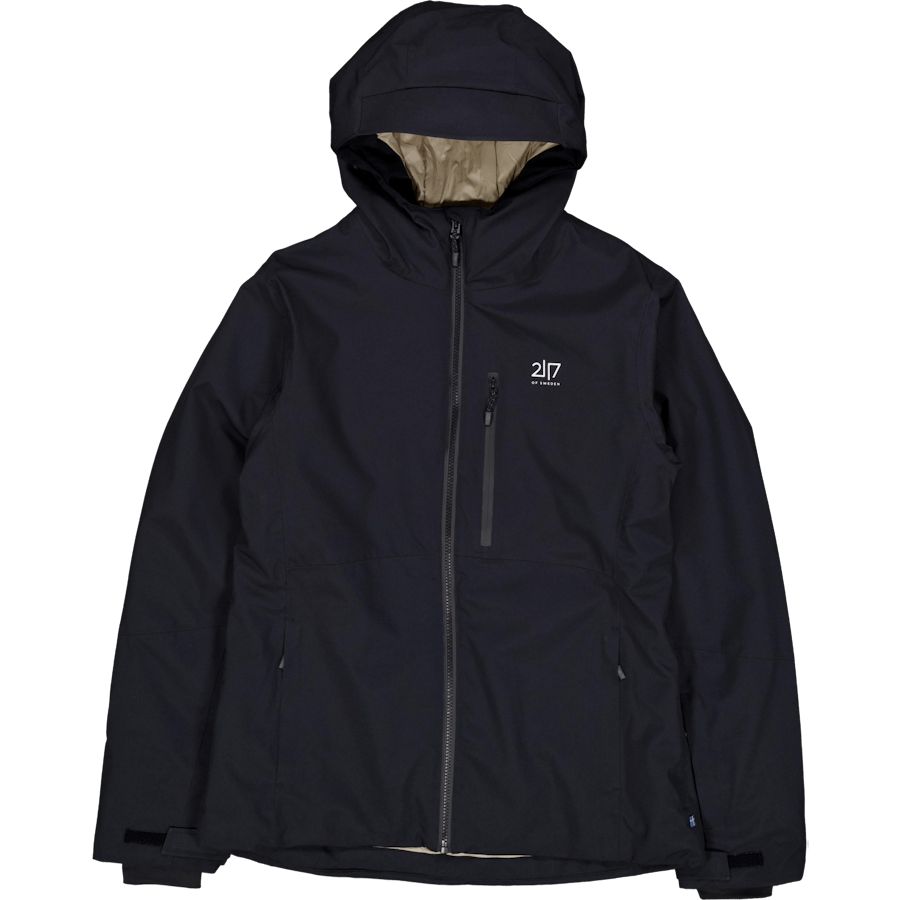 Women’S Light Padded Ski Jacket Kabo Black