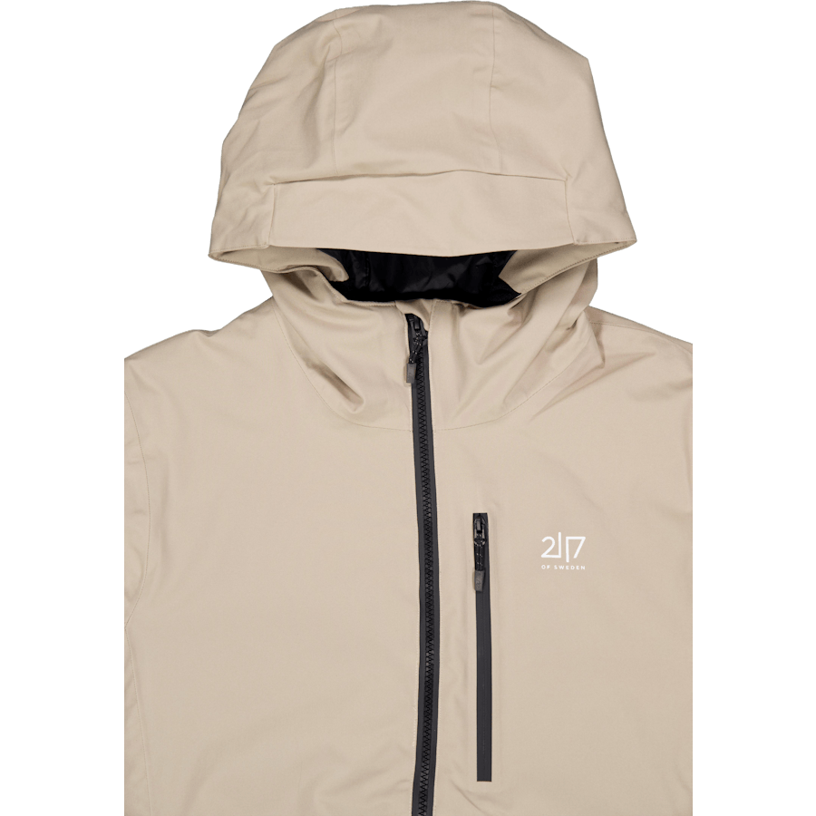 Women’S Light Padded Ski Jacket Kabo Sand