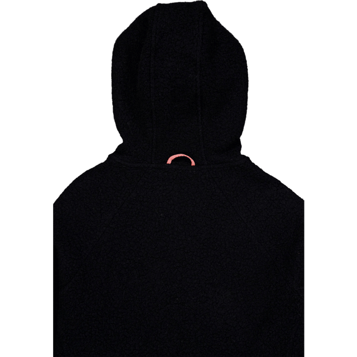 Skord Wool Pile Hoodie H Black