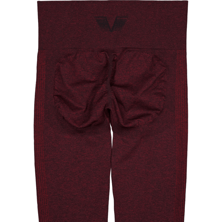 Seamless Booster Melange Tight Ruby