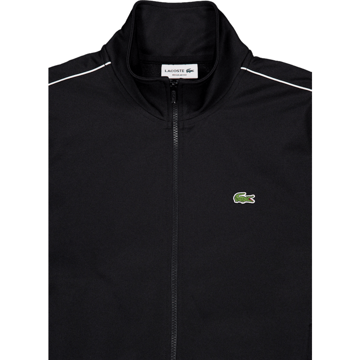 Paris Piqué Zip Front Track Ja Noir 031