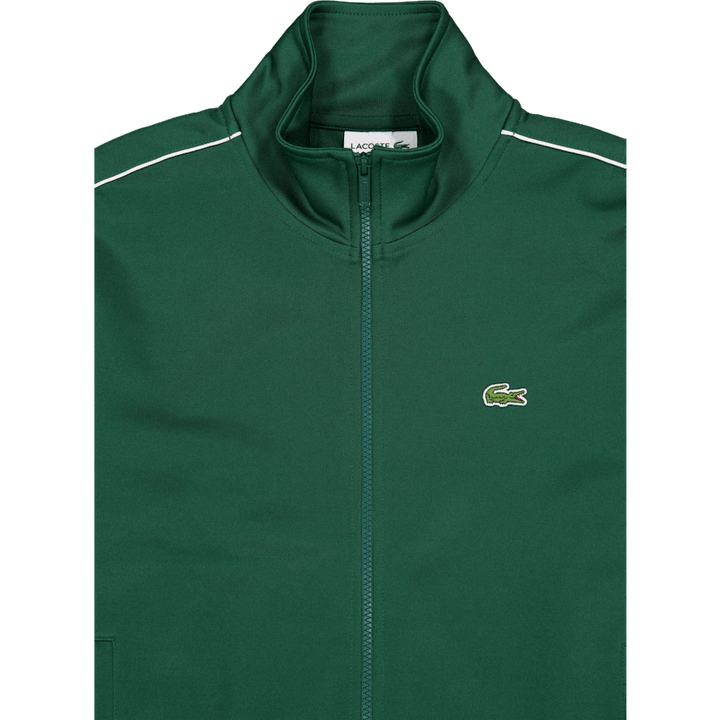 Paris Piqué Zip Front Track Ja Pine Green 132