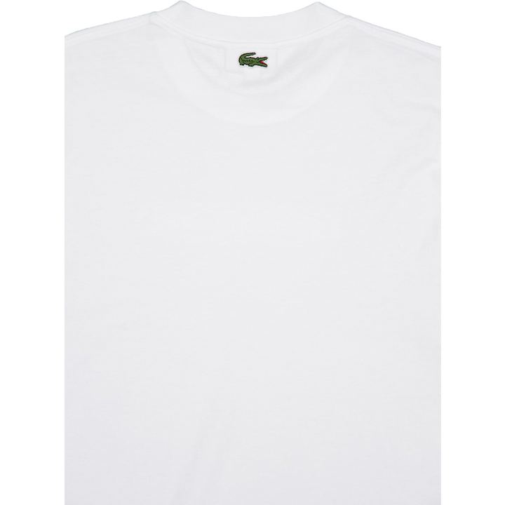Embroidered Cotton T-shirt White 001