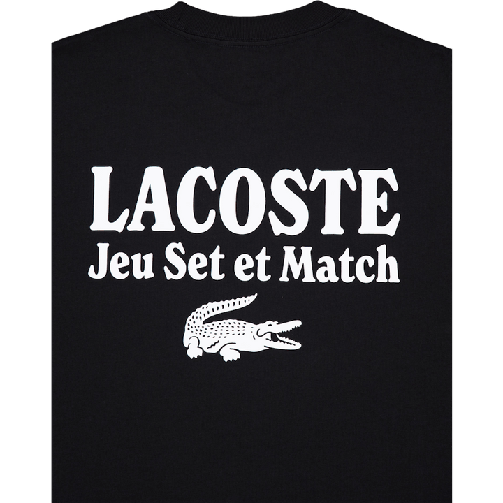 Loose Fit Heavy Jersey Printed Noir 031