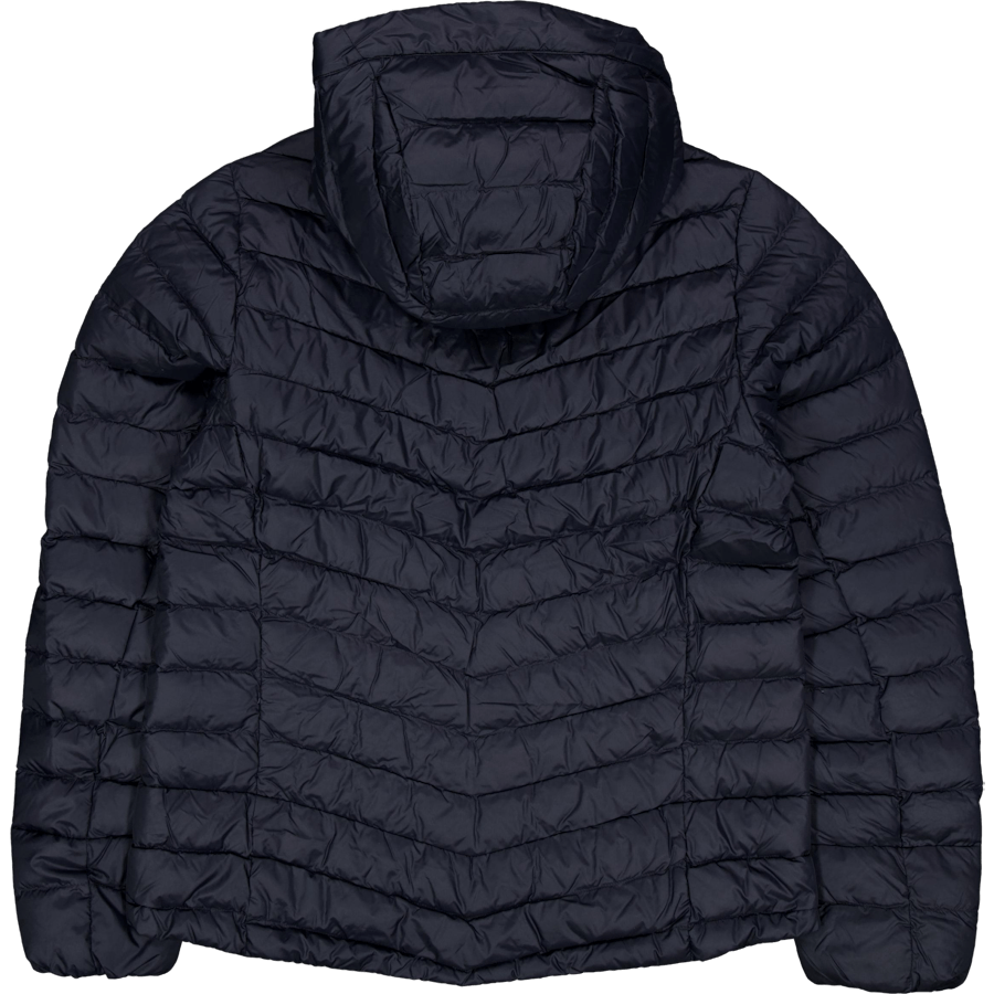 W Frost Down Hood Jacket Black