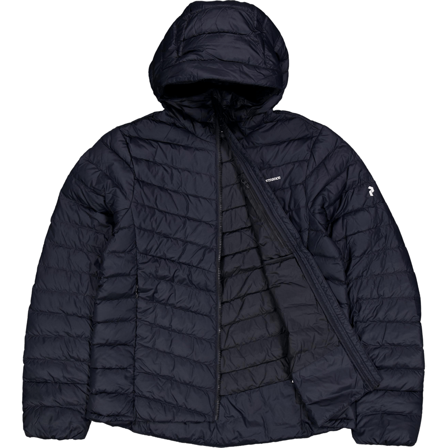W Frost Down Hood Jacket Black