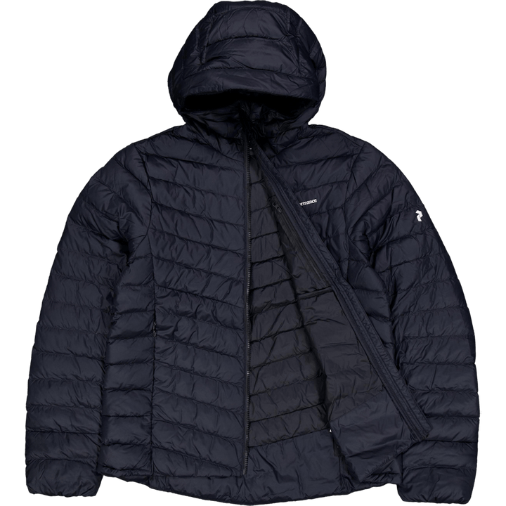 W Frost Down Hood Jacket Black