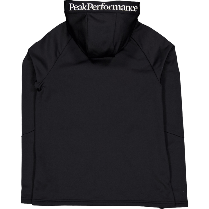 W Rider Essentials Zip Hood Black/black