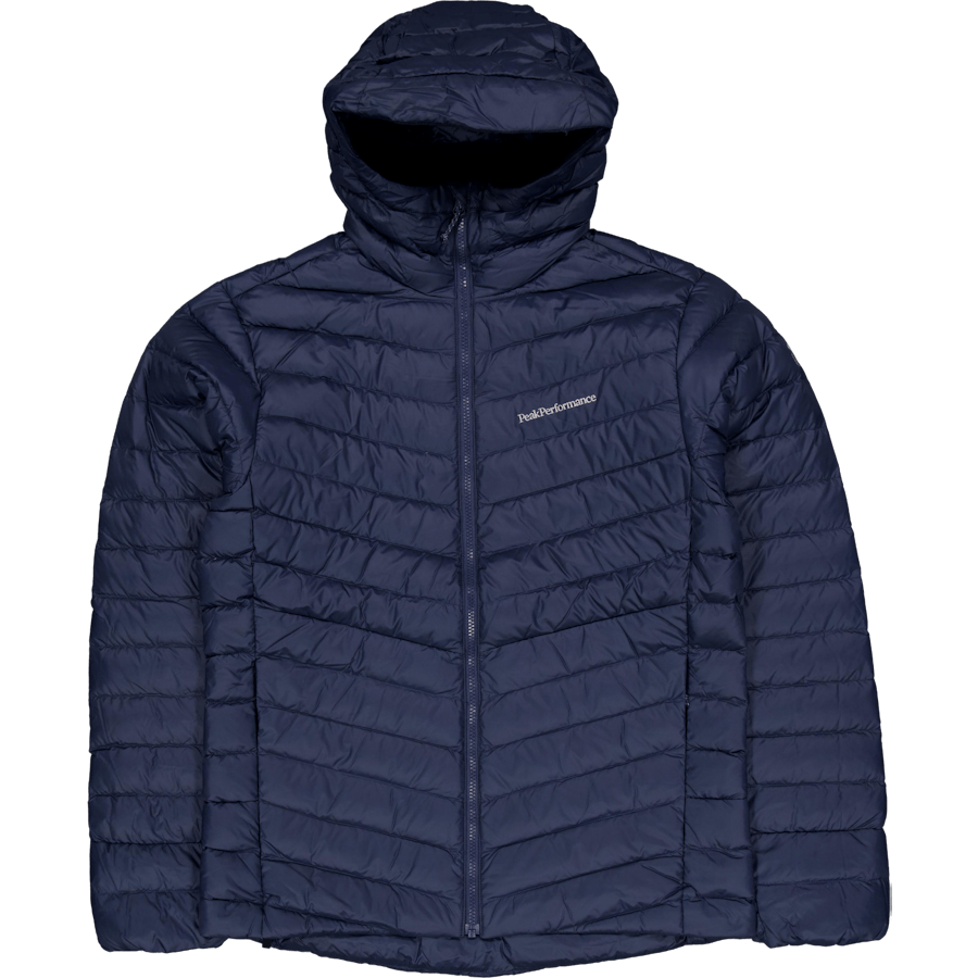 M Frost Down Hood Jacket Blue Shadow