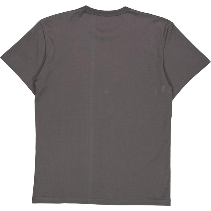 Crew-neck Pima Charcoal