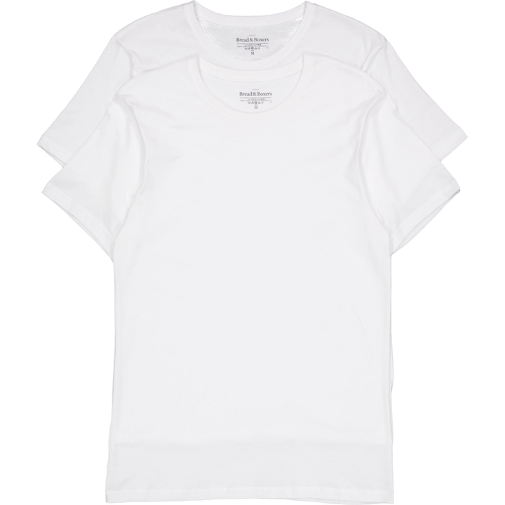 Crew-neck Lightweight Cotton 2 White