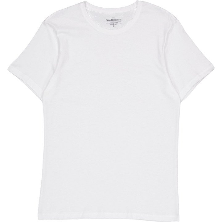 Crew-neck Lightweight Cotton 2 White