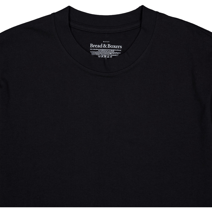 High Neck Tee Black
