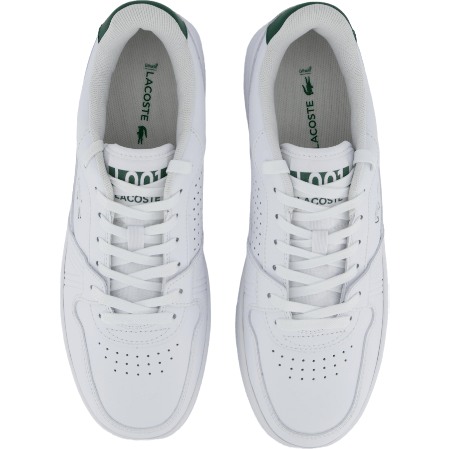 L001 Set Leather Wht/dk Grn