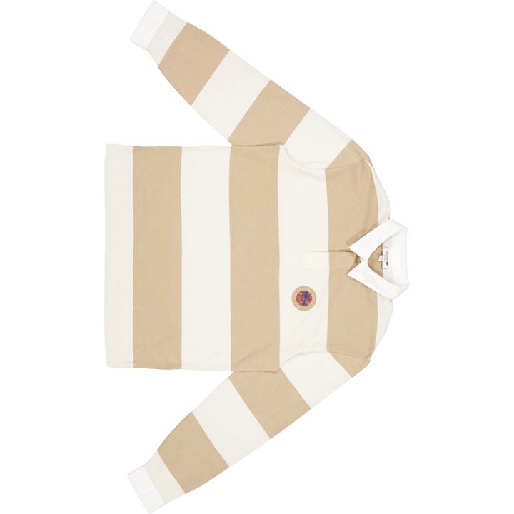 Relaxed Fit Striped Rugby Polo Viennese/lapland