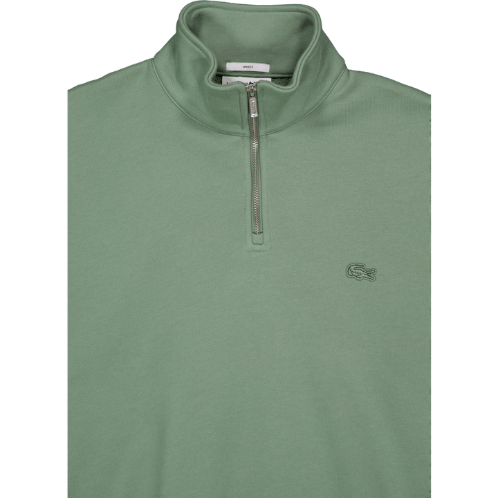 Heavy Fleece Zipper Neck Sweat Thyme