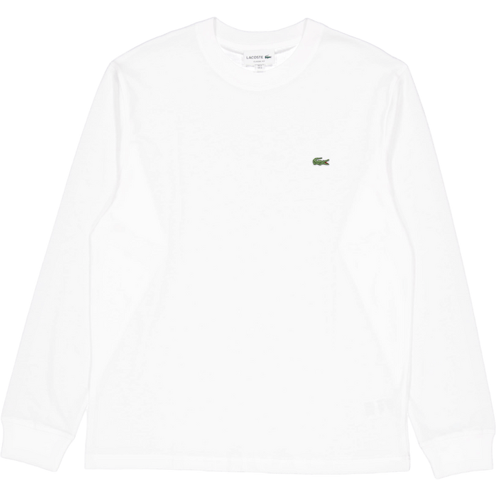 Long Sleeved Cotton T-shirt White