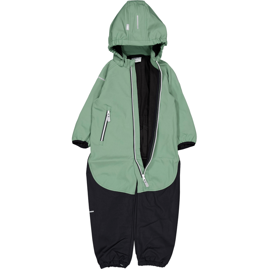 Softshell Overall Mjosa Green Clay