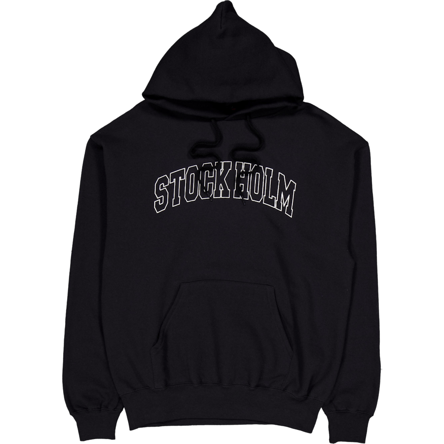 Stock Holm Hoodie Black