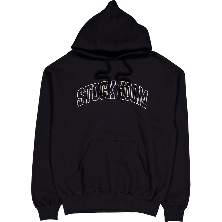 Stock Holm Hoodie Black