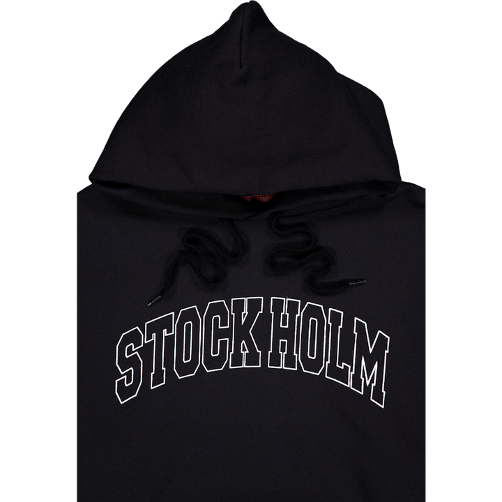 Stock Holm Hoodie Black