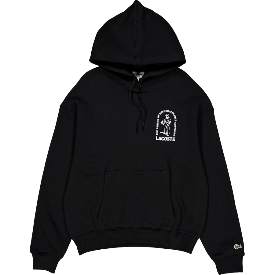 Loose Fit Printed Hoodie