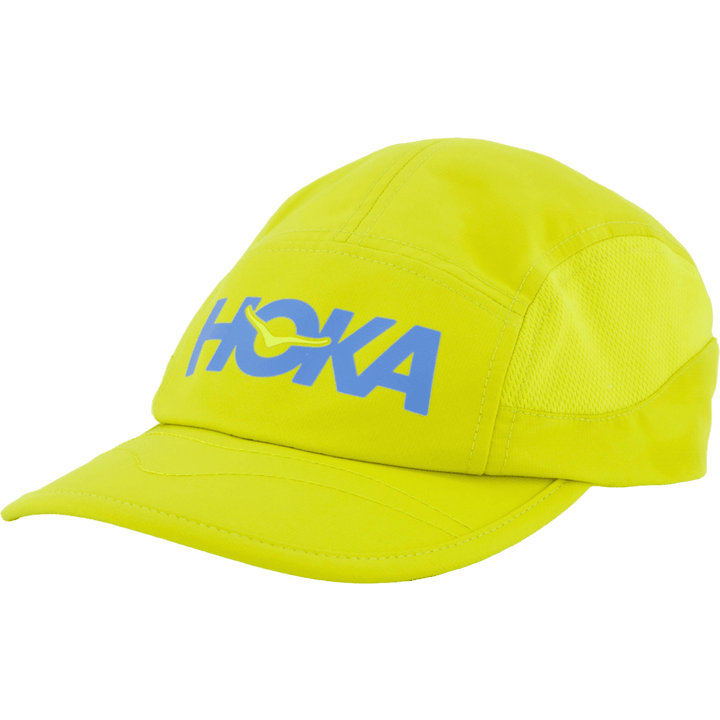 U hoka run hat Pea green