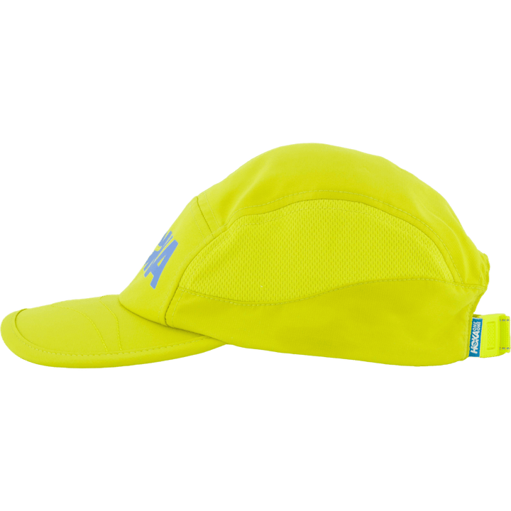 U hoka run hat Pea green