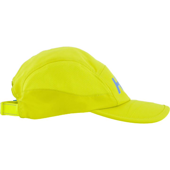 U hoka run hat Pea green