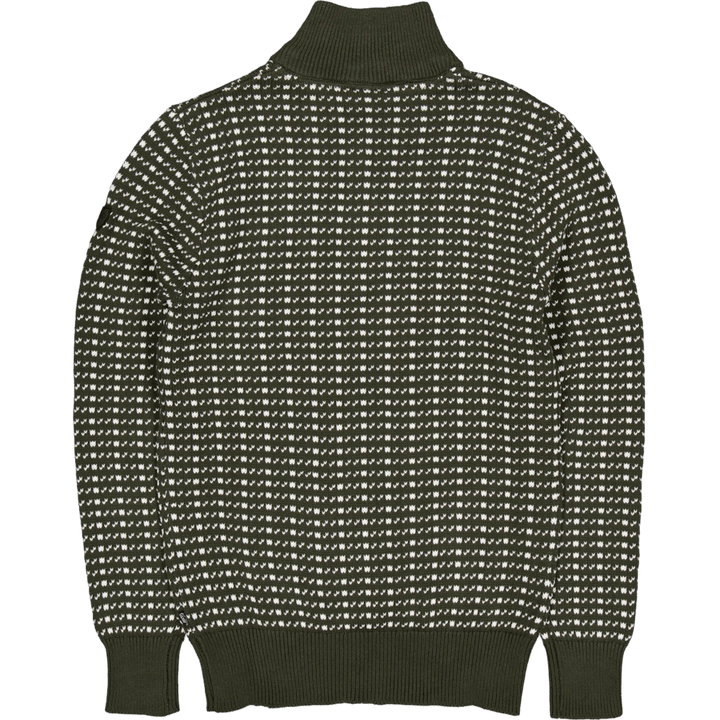 Scott Sweater Dark Olive Knit