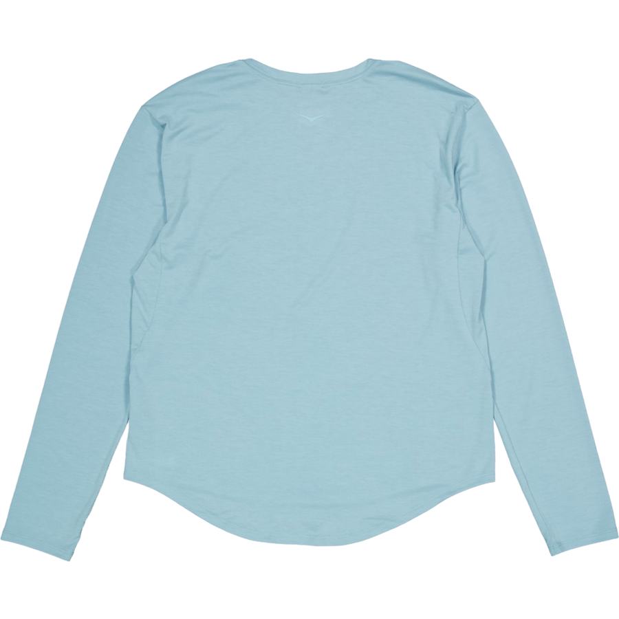 W Hoka Essential Ls Tee Sea Wa