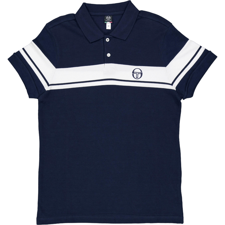 Young Line Polo Archivio Navy/white