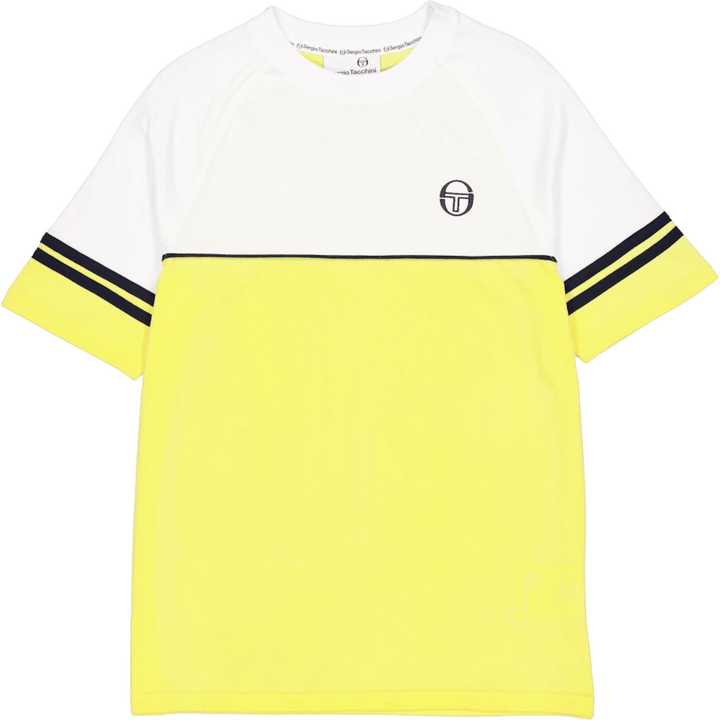 Ischia Ss Tee Lemon Drop/white/nightsky