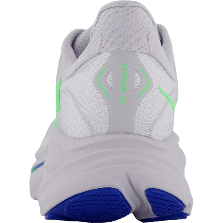 M Clifton 10 Ash Grey / Neon Green