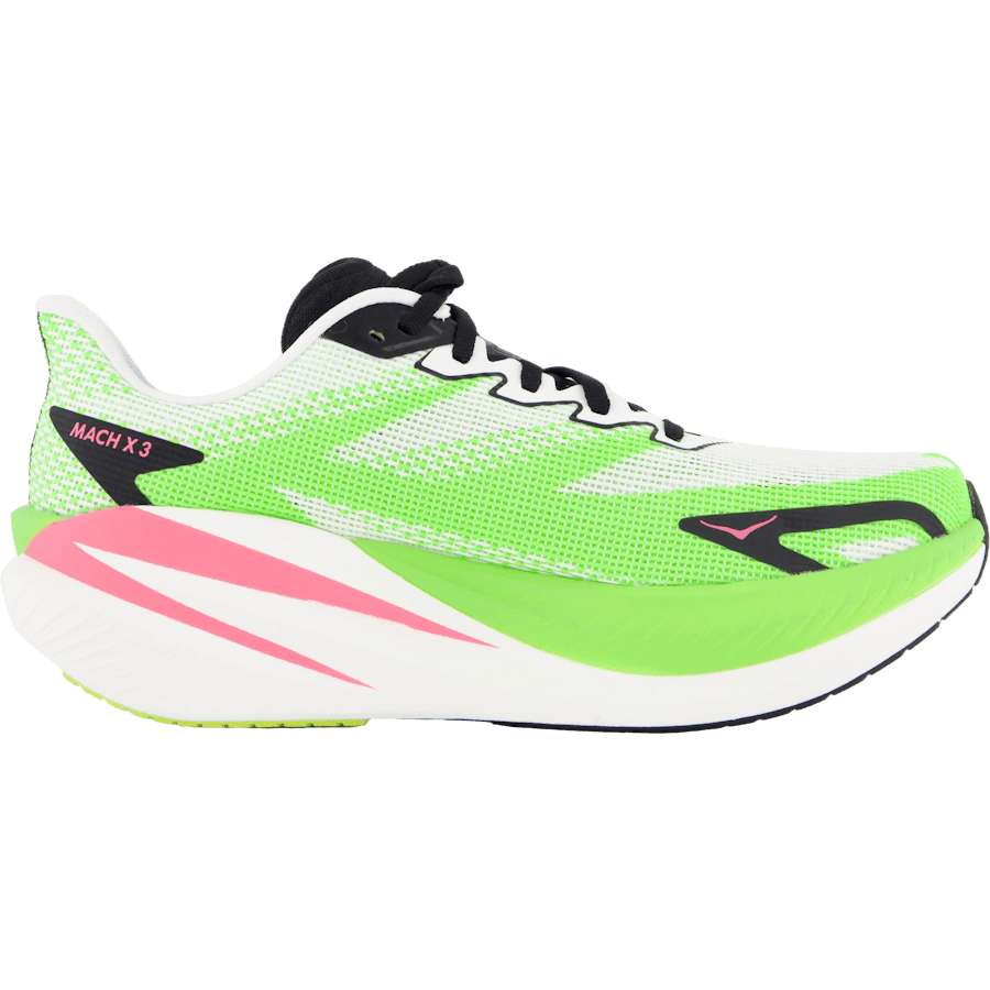 W Mach X 3 White / Neon Lime