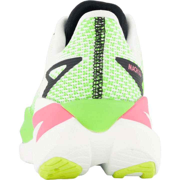 W Mach X 3 White / Neon Lime