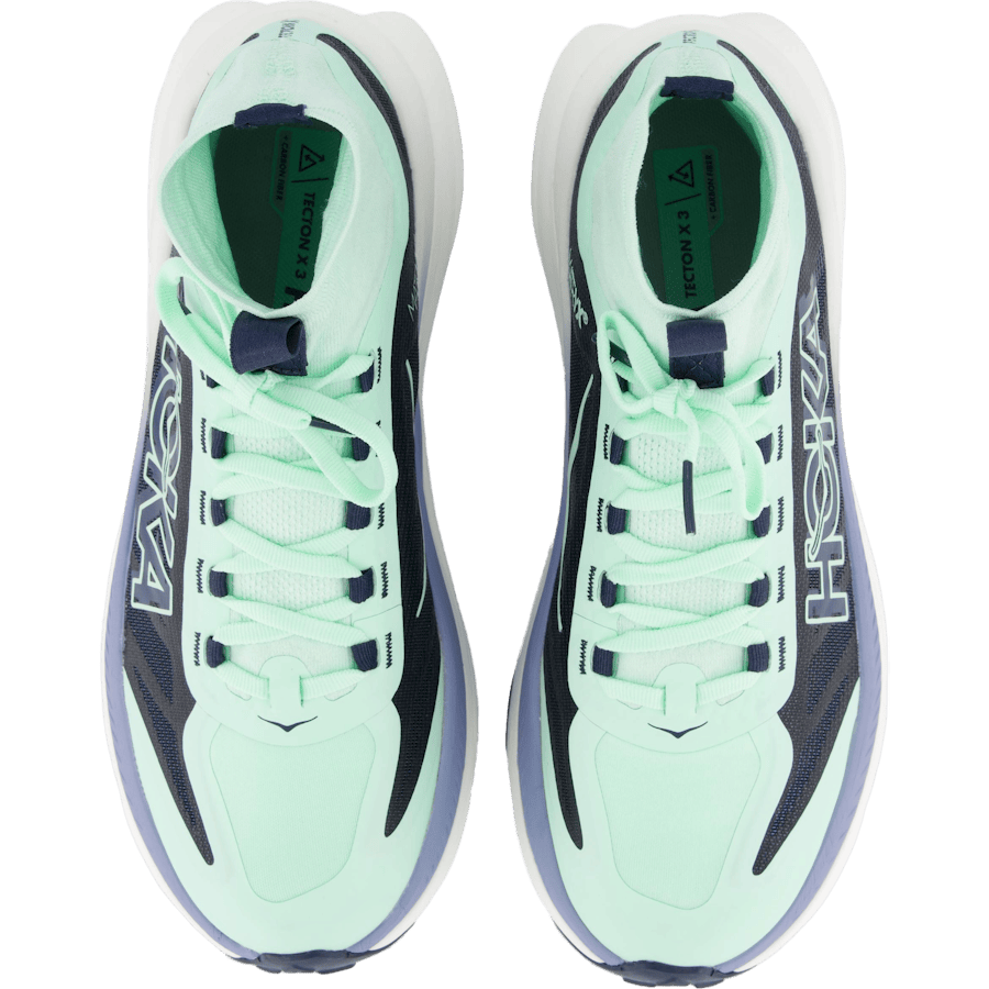 W Tecton X 3 Mint Fluorite / Varsity Navy