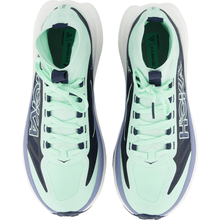 W Tecton X 3 Mint Fluorite / Varsity Navy