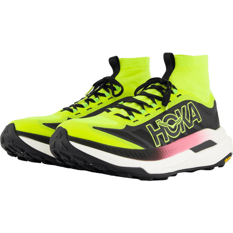 M tecton x 3  Neon hoka citrus / black