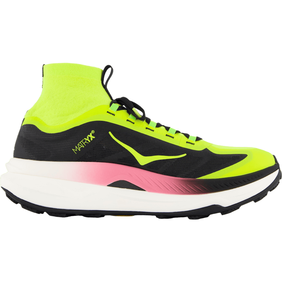 M tecton x 3  Neon hoka citrus / black