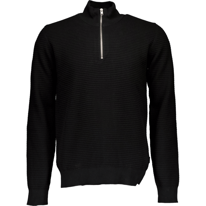 Half Zip Black