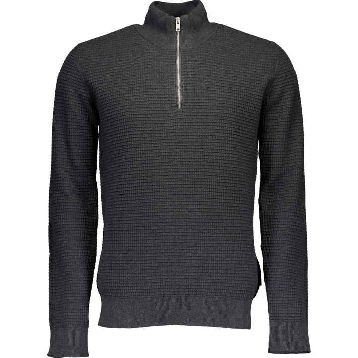 Half Zip Charcoal