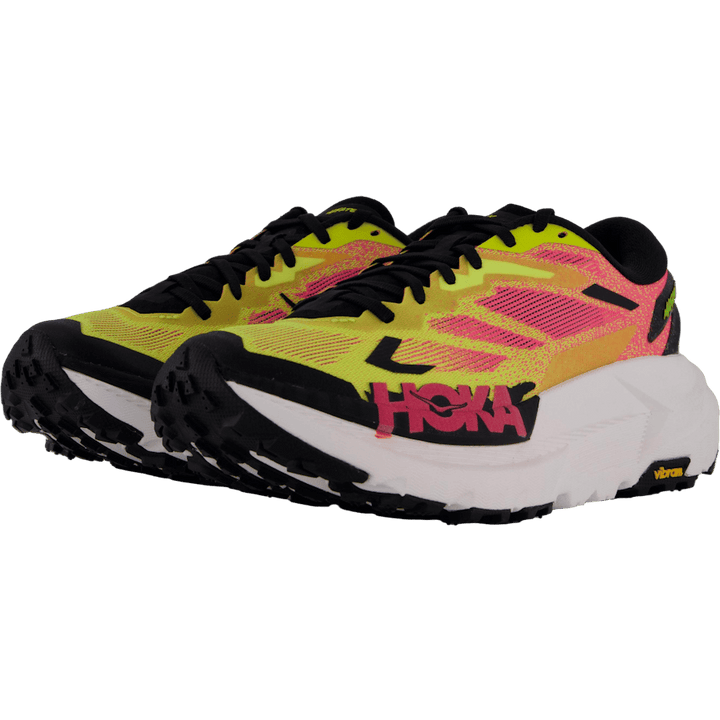 W mafate x Neon hoka citrus / neon rose