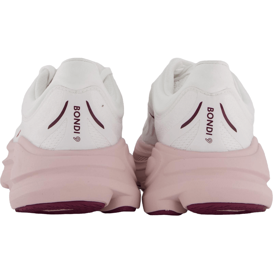 W bondi 9 wide White / pink opal
