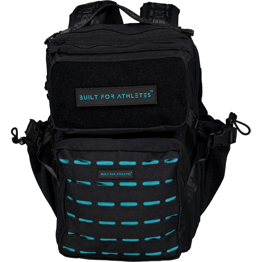 Medium Black & Aqua 25l Hero 3 Black Aqua